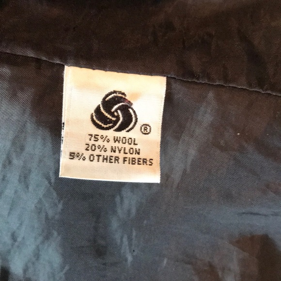 Vintage 90’s Mario de Pinto Designer Wool Peacoat - Picture 11 of 13